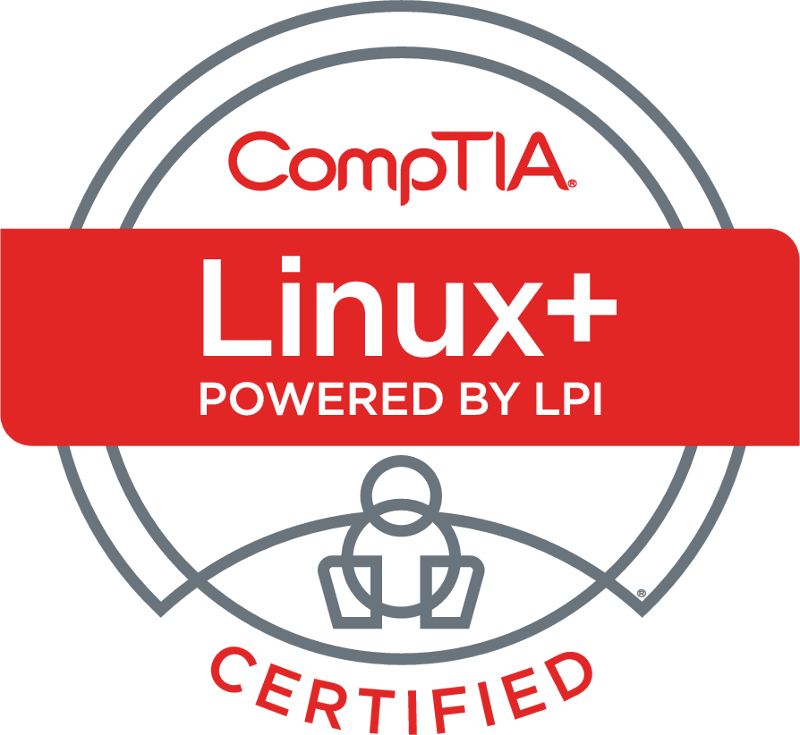 CompTIA Linux+ badge